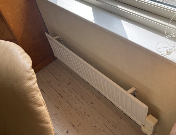 Ljunghusen Guesthouse - radiators in every room.