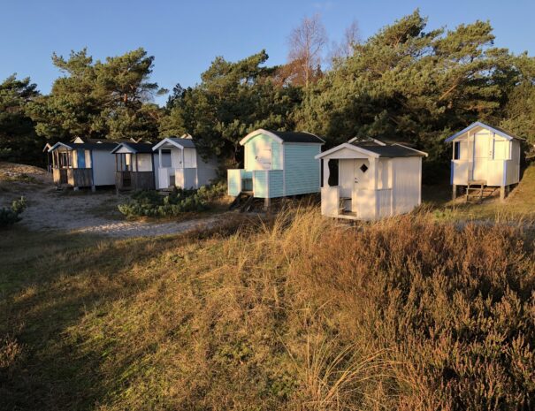Ljunghusen Guesthouse - Beach huts.