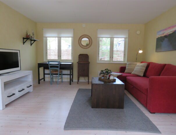 Ljunghusen Guesthouse living room.