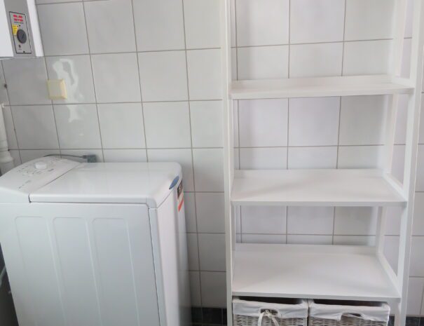 Ljunghusen Guesthouse washing machine.